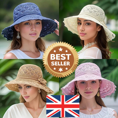 Ladies foldable sun cap - cap, beach