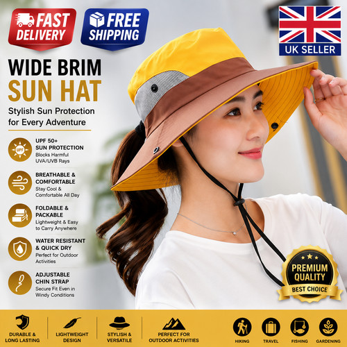 Women large brim ponytail - brim,