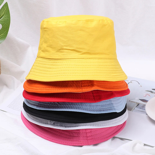 Cotton summer bucket - cotton, –