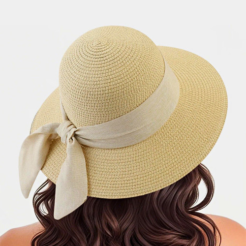 Womens foldable straw sun - foldable,