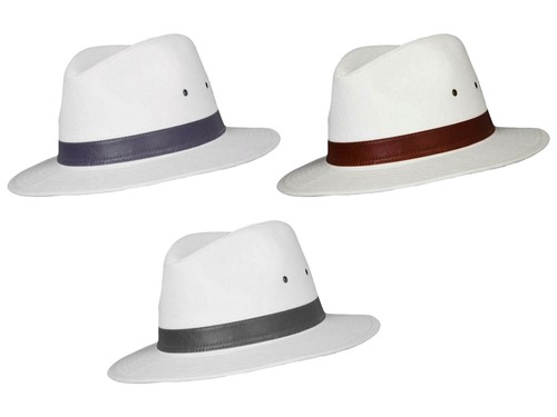 Classic 100 cotton fedora - classic,
