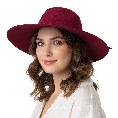 Ladies wool wide brim sun - ladies,